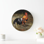 Gallo/Galo/Rooster ラージ壁時計 (ホーム)