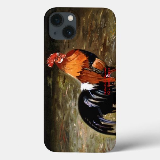 Gallo/Galo/Rooster Case-Mate iPhoneケース (裏面)