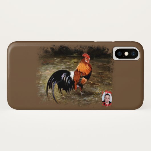 Gallo/Galo/Rooster Case-Mate iPhoneケース (裏面(横))