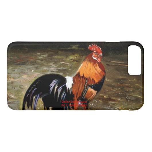 Gallo/Galo/Rooster Case-Mate iPhoneケース (裏面(横))