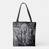 Galloping Horse – Edvard Munch Personalized  トートバッグ (裏面)