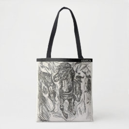 Galloping Horse – Edvard Munch – Personalized トートバッグ