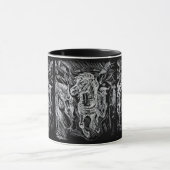 Galloping Horse – Edvard Munch Personalized  マグカップ (中央)