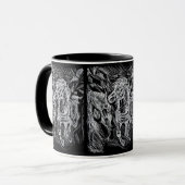 Galloping Horse – Edvard Munch Personalized  マグカップ (正面左)