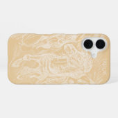 Galloping Horse – Edvard Munch – Personalized  iPhone 16ケース (裏面横)