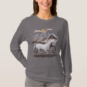 Galloping Horses Tシャツ (正面)