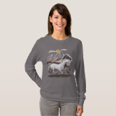 Galloping Horses Tシャツ (正面フル)