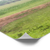 Galloping Standardbred Horsesポスター ポスター (角)