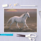 Galloping White Horse 薄葉紙 (クラフト)