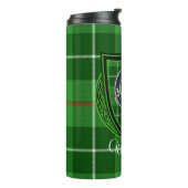 Galloway Scottish Clan Tartan & Crest タンブラー (回転左)