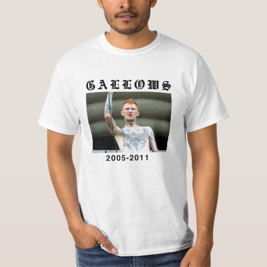 Gallows Tribute Tシャツ (正面)