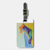 Gallus Domasticusを特徴とする荷物用タグ ラゲッジタグ (正面縦)