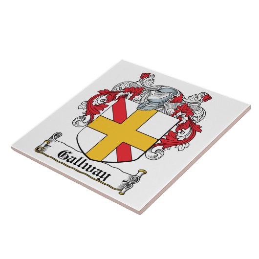 Gallwayの家紋 タイル (側面)