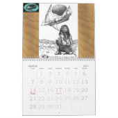 Galnの地図のカレンダー カレンダー (3月 2027)