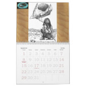 Galnの地図のカレンダー カレンダー (3月 2026)