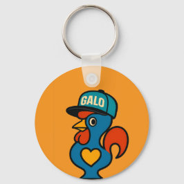 Galo Portugal キーチェーン - かわいいポルトガルの雄鶏 G