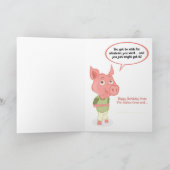 Galooのバースデー・カード カード (内部)