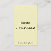 Galsこおもしろいこに私のナンバーコール多分デートすること コーリングカード (裏面)