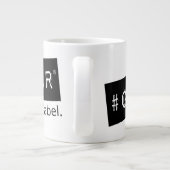 #GALSNGEARメガマグカップ ジャンボコーヒーマグカップ (裏面)