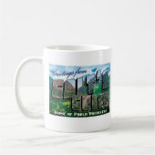 Galtの渓谷のマグからの挨拶 コーヒーマグカップ (左)