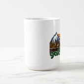 Galtの渓谷の地図書はマグをすくめました コーヒーマグカップ (中央)