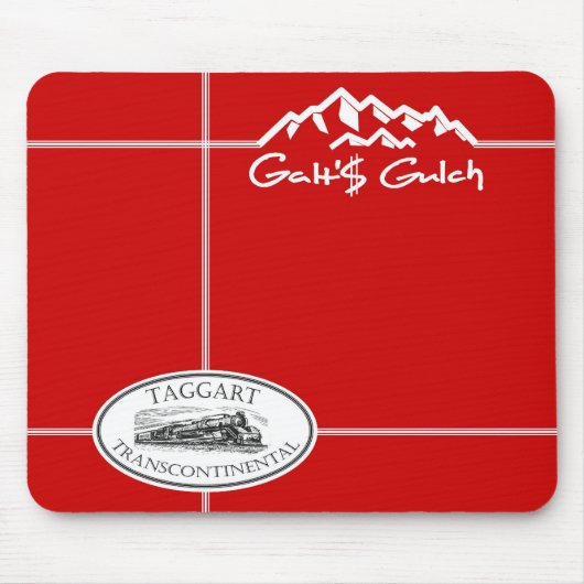 "Galt渓谷"の及び"Taggart大陸横断の"のコンボ マウスパッド (正面)
