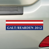 Galt/Rearden 2012年 バンパーステッカー (車上)