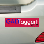 Galt Taggart 2012年 バンパーステッカー (車上)