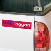 Galt Taggart 2012年 バンパーステッカー (トラック上)