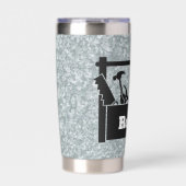 Galvanized metal with toolbox personalized 保温保冷タンブラー (正面)