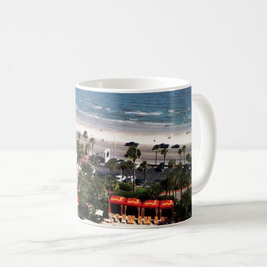 Galvestonのテキサス州のコーヒー・マグ コーヒーマグカップ (正面右)