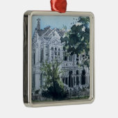 Galvestonの水彩画、1887年のヤコブSonnethielの家 メタルオーナメント (右)