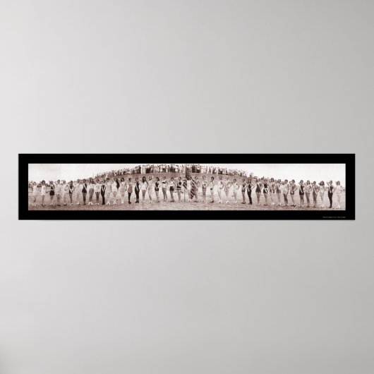 Galveston Pageant Photo 1928 ポスター (正面)