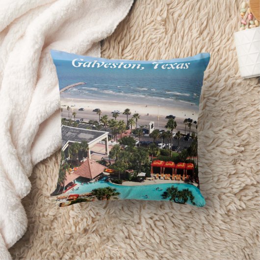 Galveston, Texas  クッション (ブランケット)