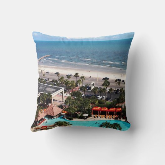 Galveston, Texas  クッション (裏面)