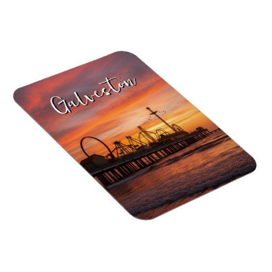 Galveston Texas マグネット (右側)