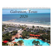 Galveston, Texas 2026 Calendar カレンダー (カバー)