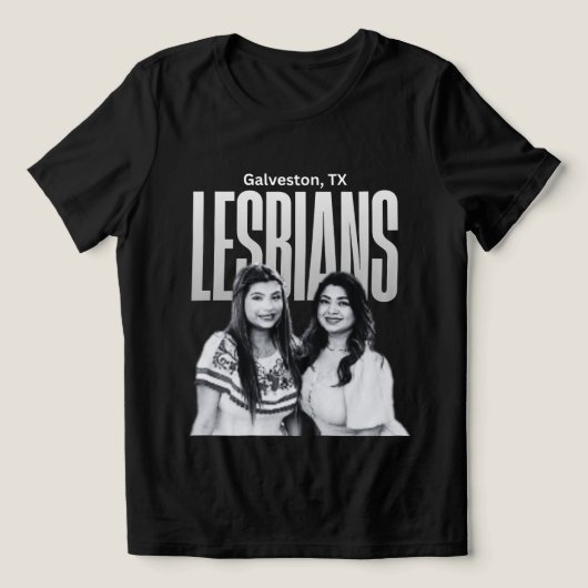 Galveston Texas Lesbians  トライブレンドＴシャツ (デザイン正面)