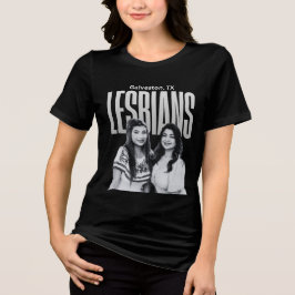 Galveston Texas Lesbians トライブレンドTシャツ