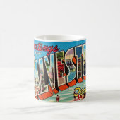 Galveston Texas Postcard Mug コーヒーマグカップ (中央)