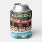 Galveston, Texas - San Luis Hotel Sundeck -  缶クーラー (缶正面)