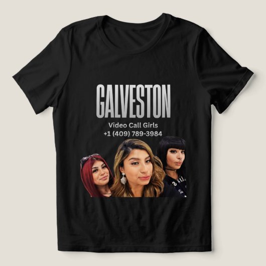 Galveston Texas Video Call Girls トライブレンドTシャツ (デザイン正面)