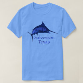 Galveston, TX魚釣りTシャツ Tシャツ