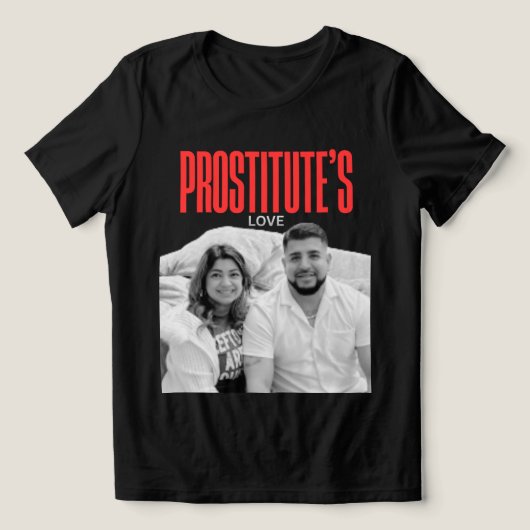 Galveston, TX PROSTITUTE'S LOVE DESIGN TRENDING  トライブレンドＴシャツ (デザイン正面)