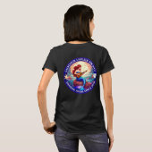 Galveston Ukulele Society GUS Women’s Mermaid SS Tシャツ (裏面フル)