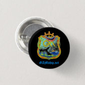 GAMのネオン帖当Pin 缶バッジ (正面&裏面)