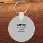GAMANキーチェーン キーホルダー (裏面)