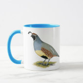 Gambelの砂漠のウズラ マグカップ (左)