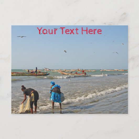 Gambiaポストカードのカスタマイズ ポストカード (正面)