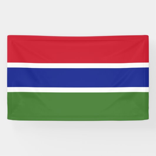 Gambia flag Banner 横断幕 (横)